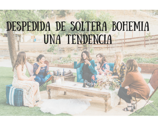 Despedida de soltera bohemia