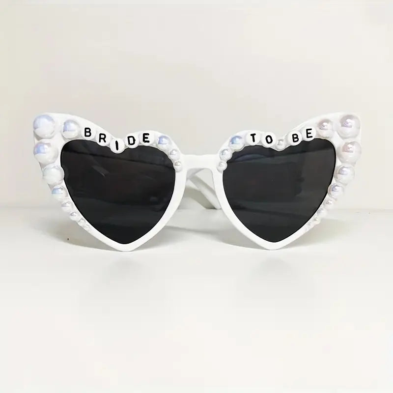 Kit Bride – Diadema, Lentes, Velo y Banda para la Novia