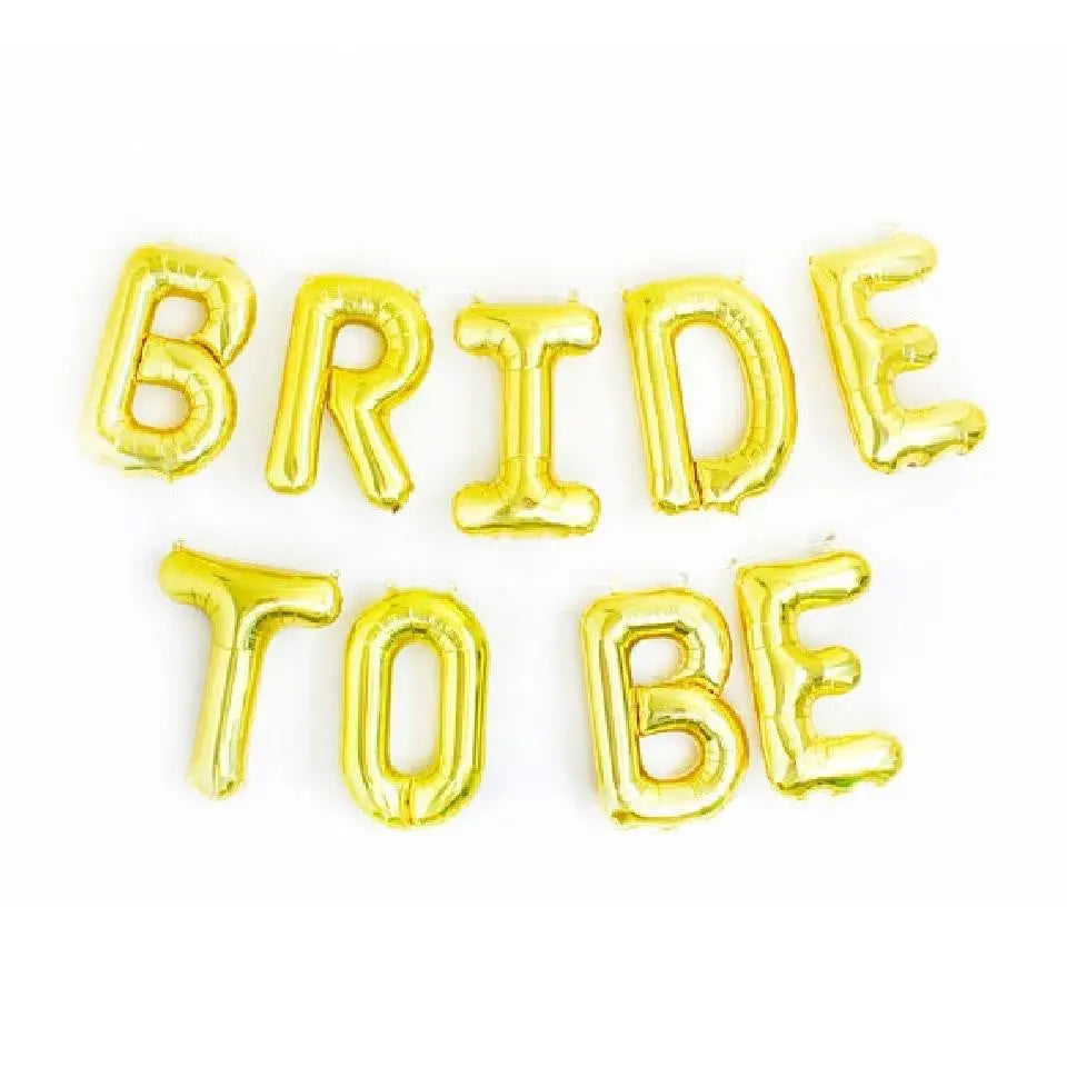 Globos Bride to Be Almost Queens