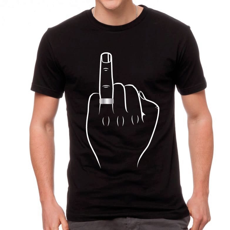 Playera para novio Despedida de soltero diseño mano Almost Queens | Despedidas de solteras