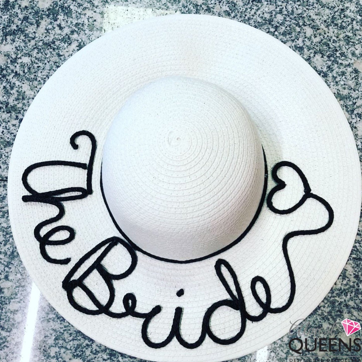 Sombrero de playa para novia