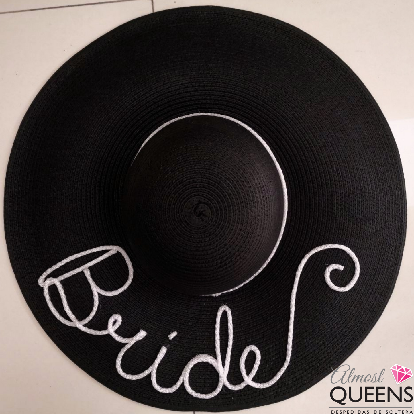 Sombrero de playa para novia
