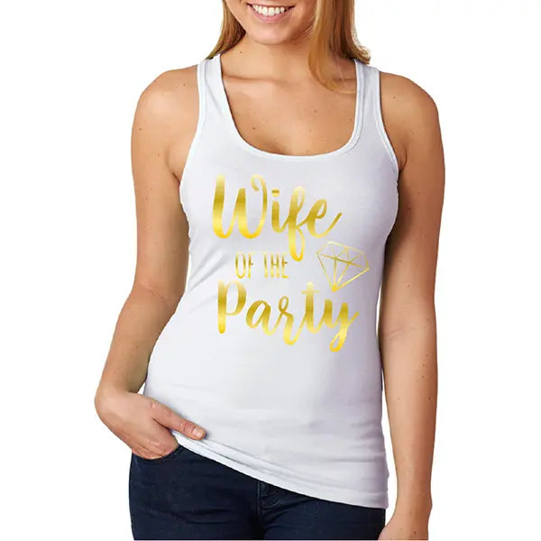 Tank top Wife of the party Almost Queens | Despedidas de solteras