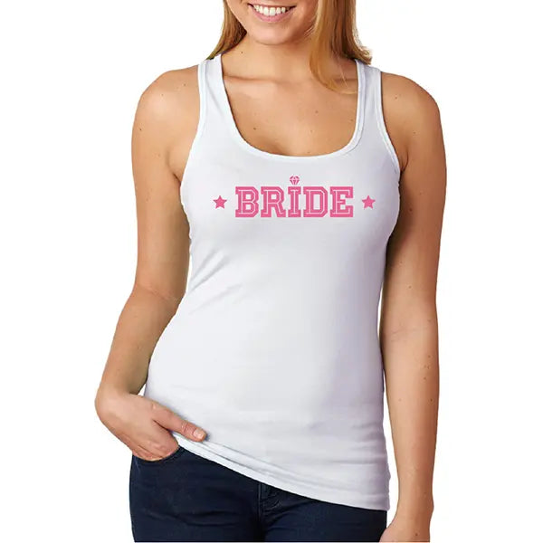 Tank top para Novia diseño Bride Almost Queens | Despedidas de solteras