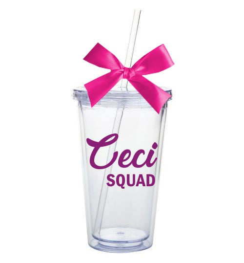 Vaso Acrílico Personalizado