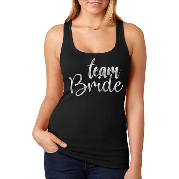 Tank top Amigas Team Bride Almost Queens | Despedidas de solteras