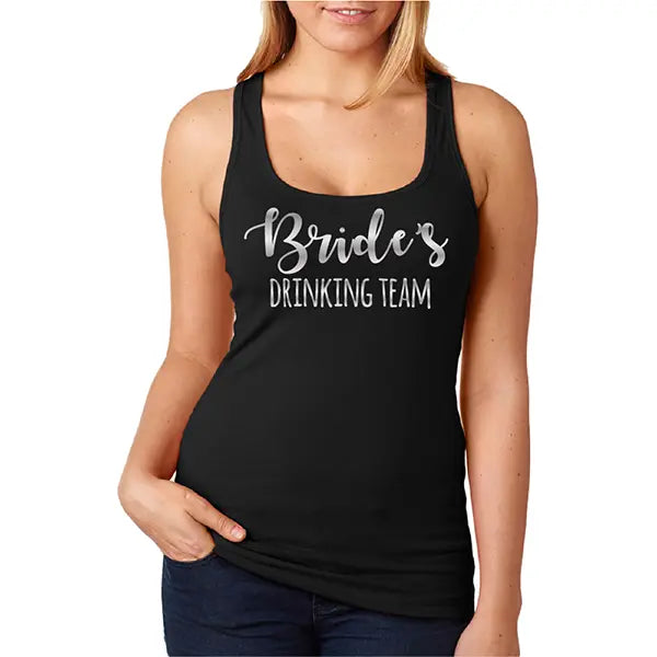 Tank top Amigas Brides Drinking Team Almost Queens | Despedidas de solteras