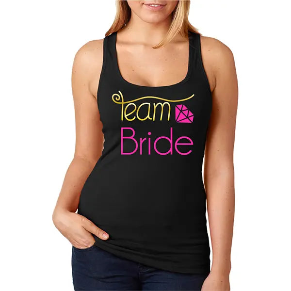 Tank top Team Bride Almost Queens | Despedidas de solteras