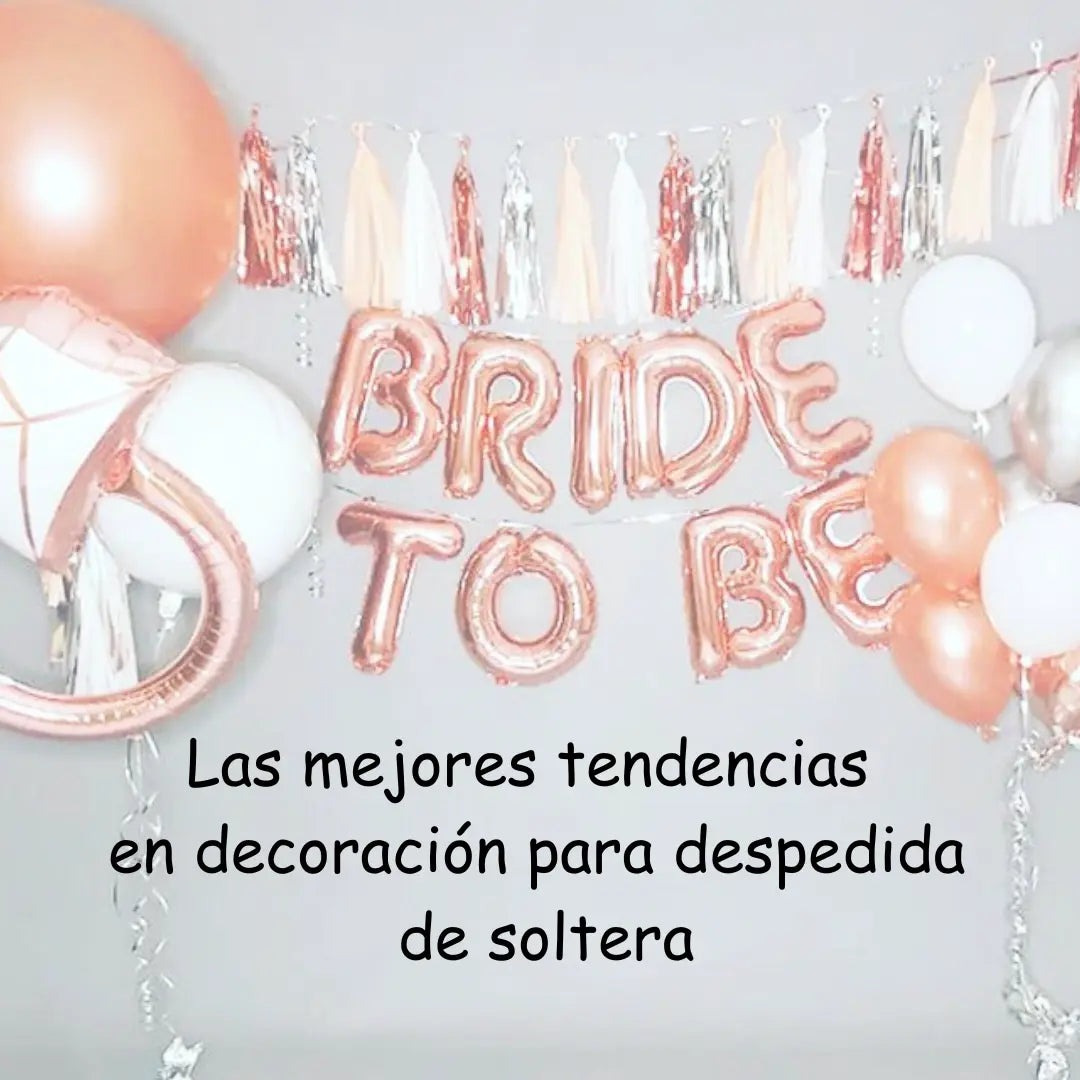 Las tendencias más populares en decoración para despedidas de soltera Almost Queens | Despedidas de solteras