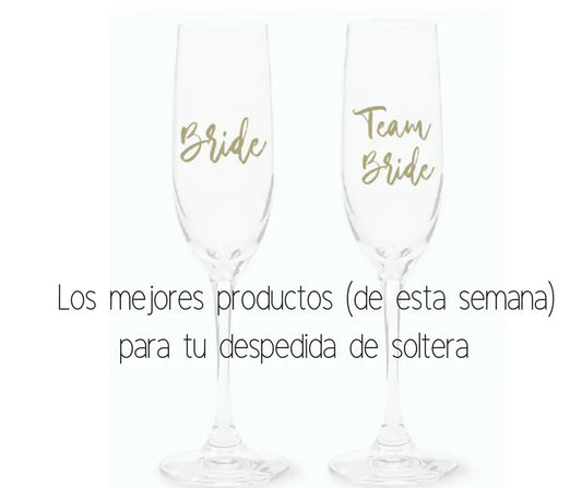 Los mejores productos de esta semana Almost Queens | Despedidas de solteras