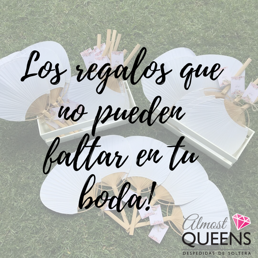 Regalos para tus invitados que no pueden faltar en tu boda