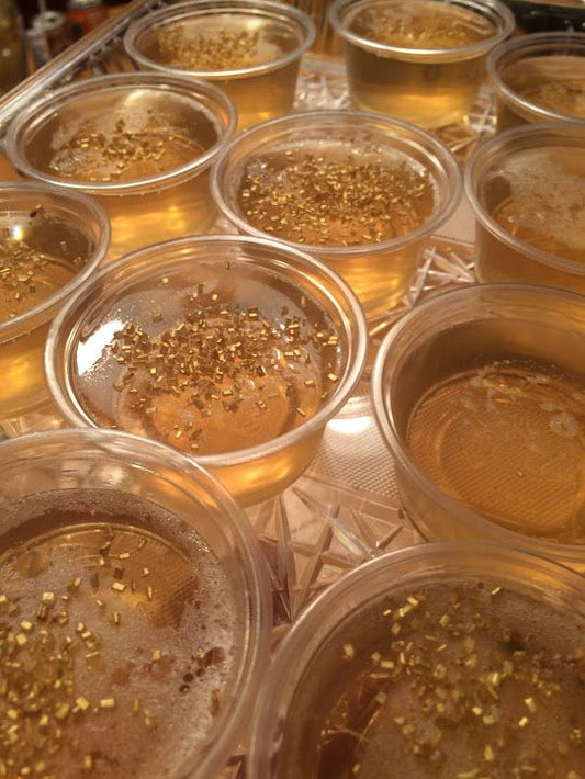 Jello Shots de Champagne