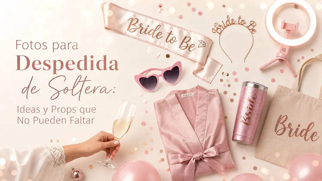 Fotos para Despedida de Soltera: Ideas y Props que No Pueden Faltar