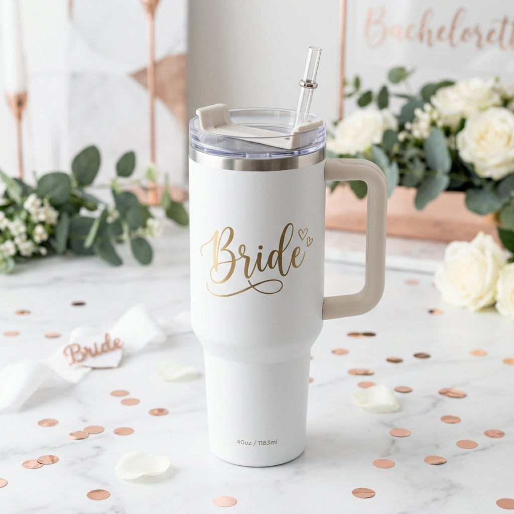 Vasos y termos personalizados para despedida de soltera: ideas y cómo elegirlos