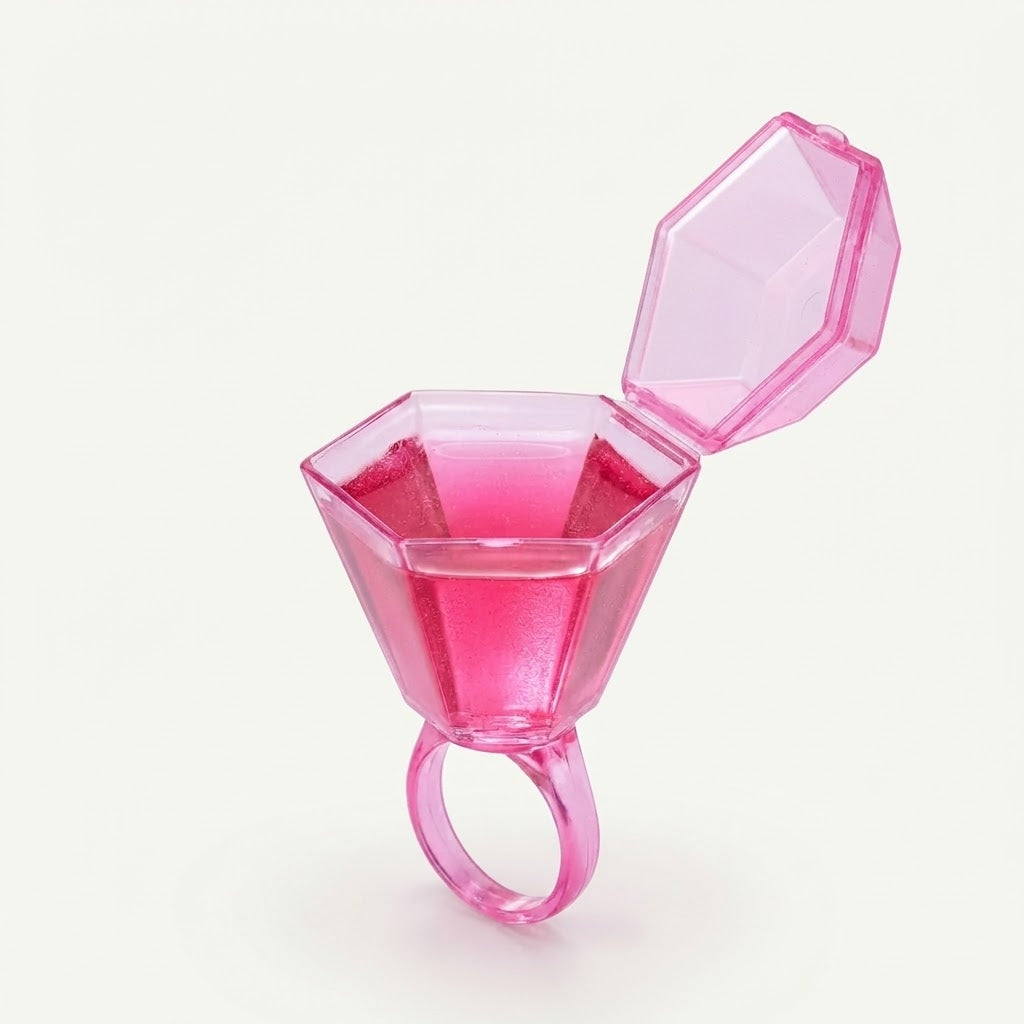 Anillo Shot Rosa – Porta Shots Original para Fiestas y Despedidas de Soltera