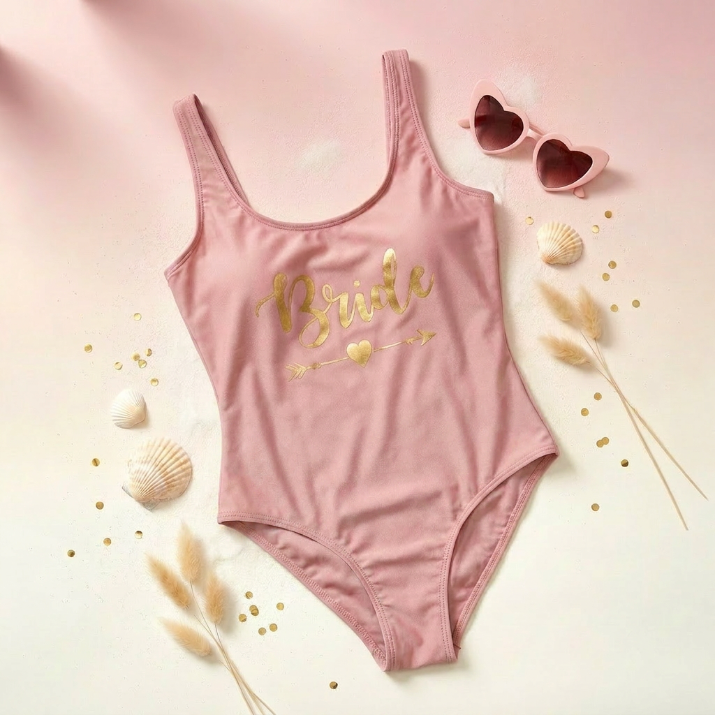 Traje de baño para despedida de soltera