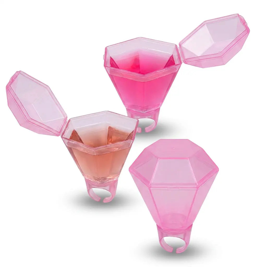 Anillo Shot Rosa – Porta Shots Original para Fiestas y Despedidas de Soltera Almost Queens | Despedidas de solteras