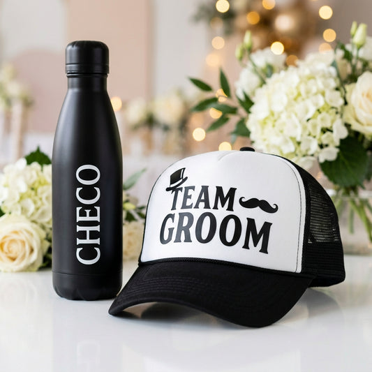Paquete Despedida de Soltero – Gorra + Cilindro Personalizados