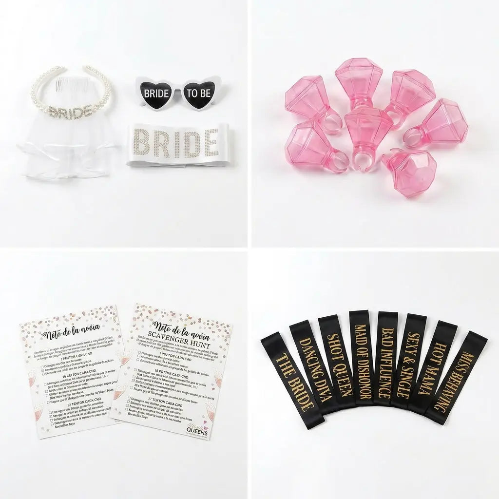 Kit Girls Night Despedida de soltera Almost Queens | Despedidas de solteras