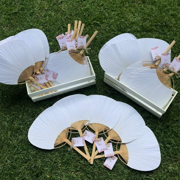 Abanico boda, Abanico personalizado boda, Paipai b - Artesanum