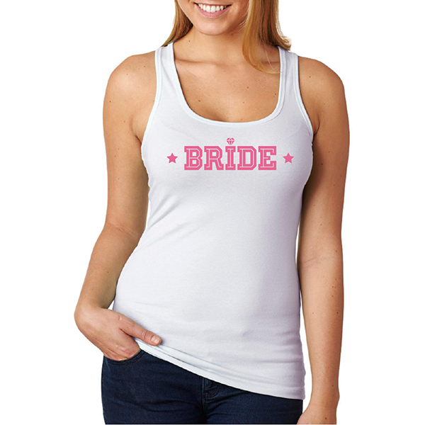 Tank top para Novia diseño Bride