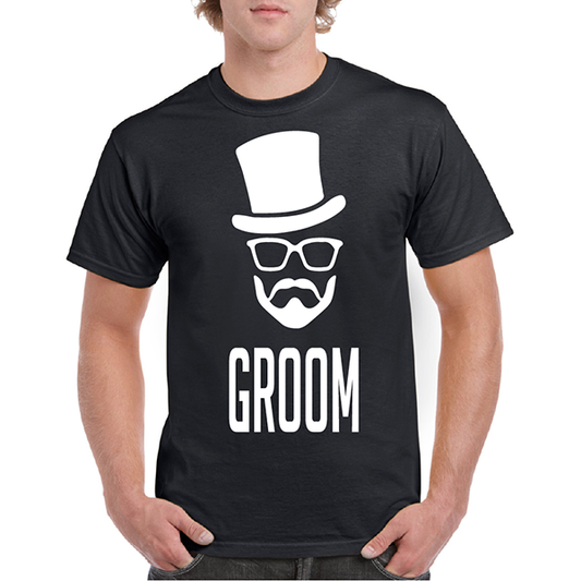 Playera para despedida de soltero diseño Groom