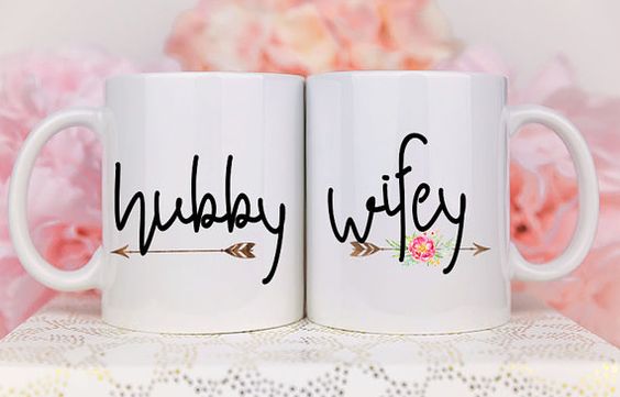 Tazas para novia