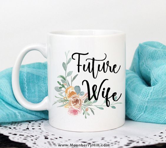 Tazas para novia